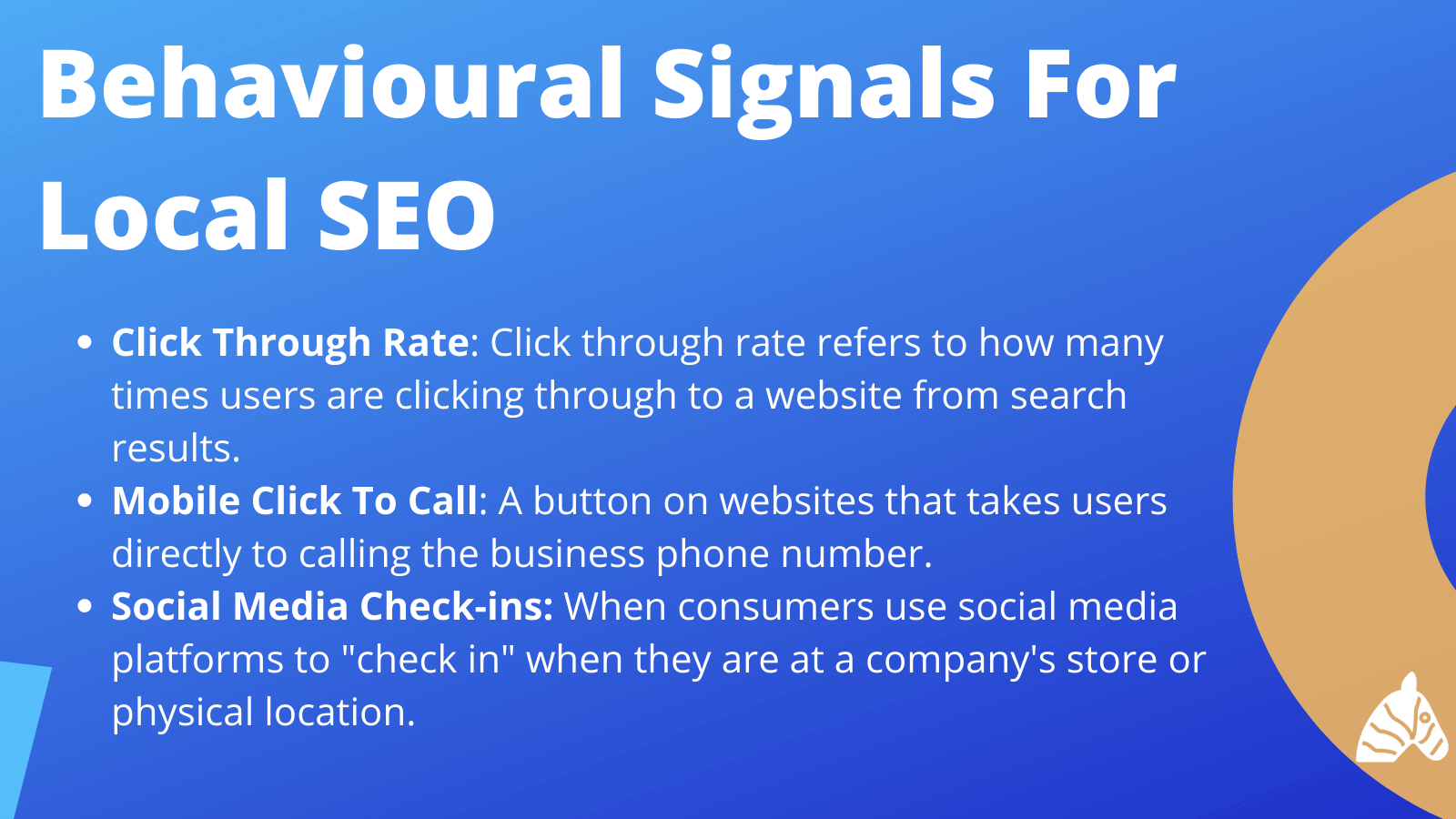 behavioural signals for local SEO