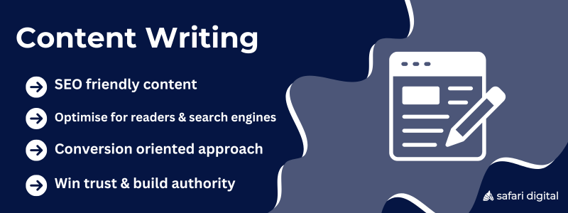 SEO Content writing Infographic